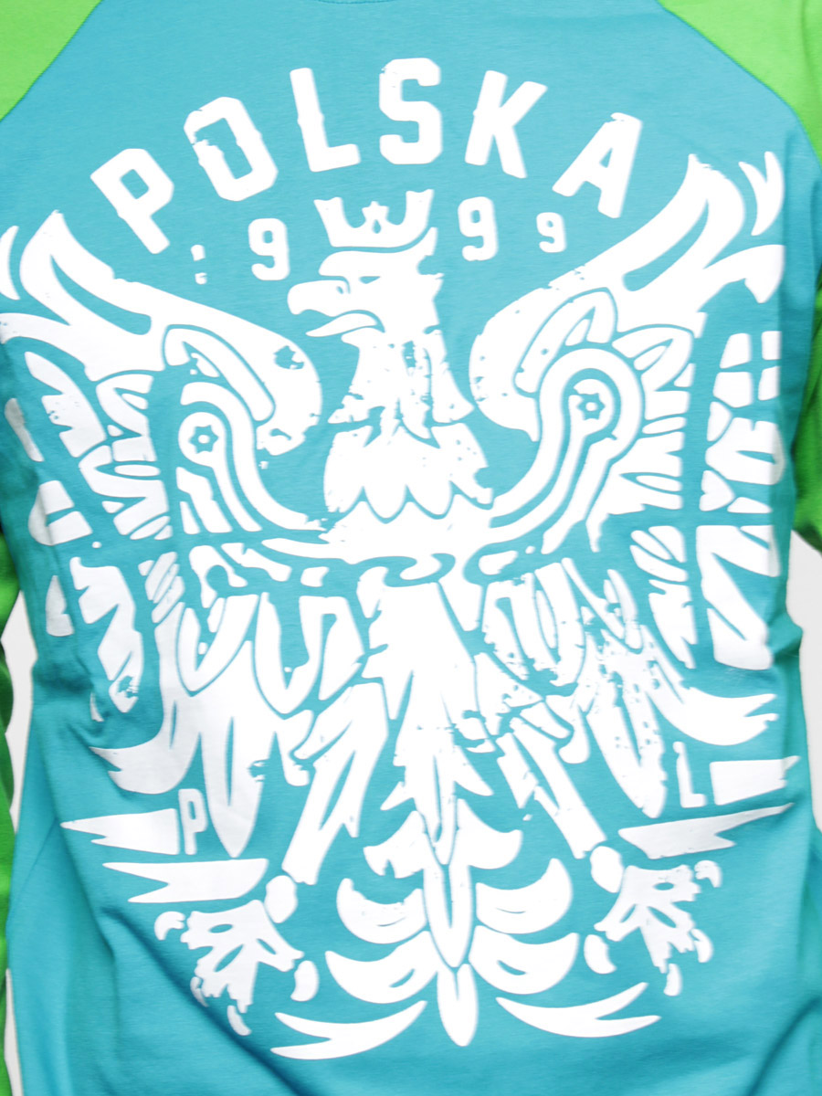 Longsleeve Stoprocent Eagle (blue/green)