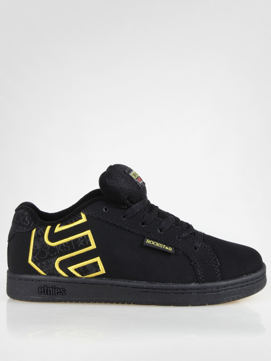 Dziecięce buty Etnies Kids Rockstar Fader (black/yellow/black)