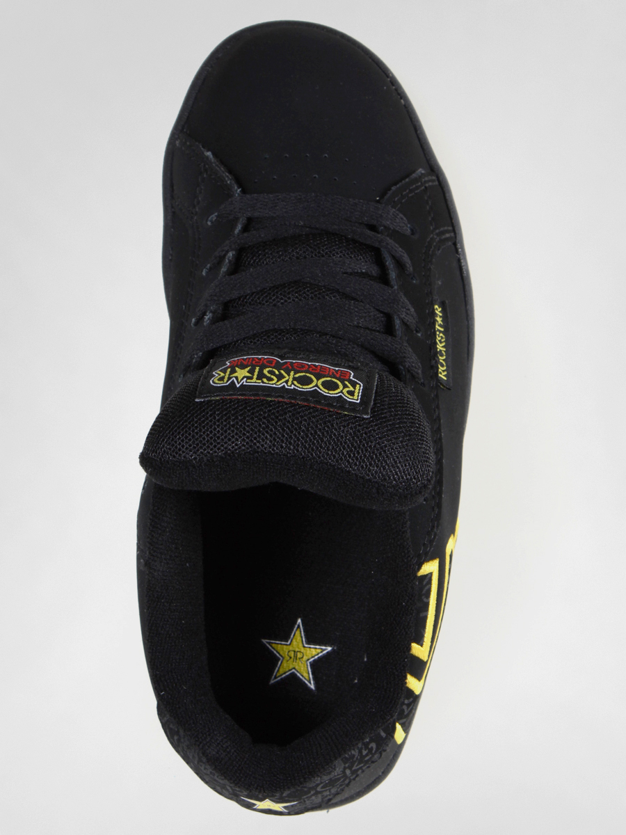 Dziecięce buty Etnies Kids Rockstar Fader (black/yellow/black)