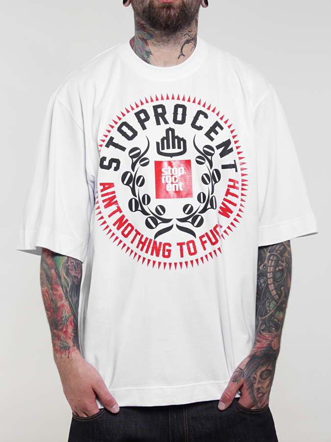 T-Shirt StoProcent TM Aint Nothing (wht)