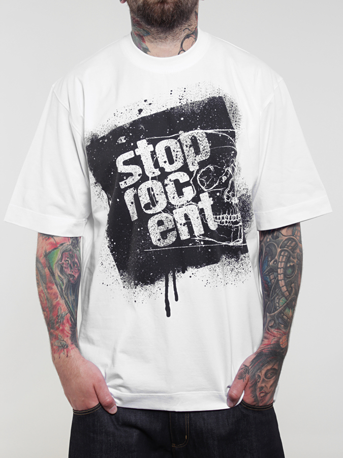 T-Shirt StoProcent TM Dirt Cube (wht)