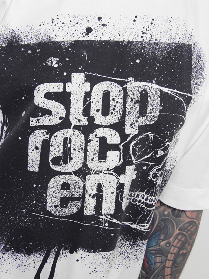 T-Shirt StoProcent TM Dirt Cube (wht)