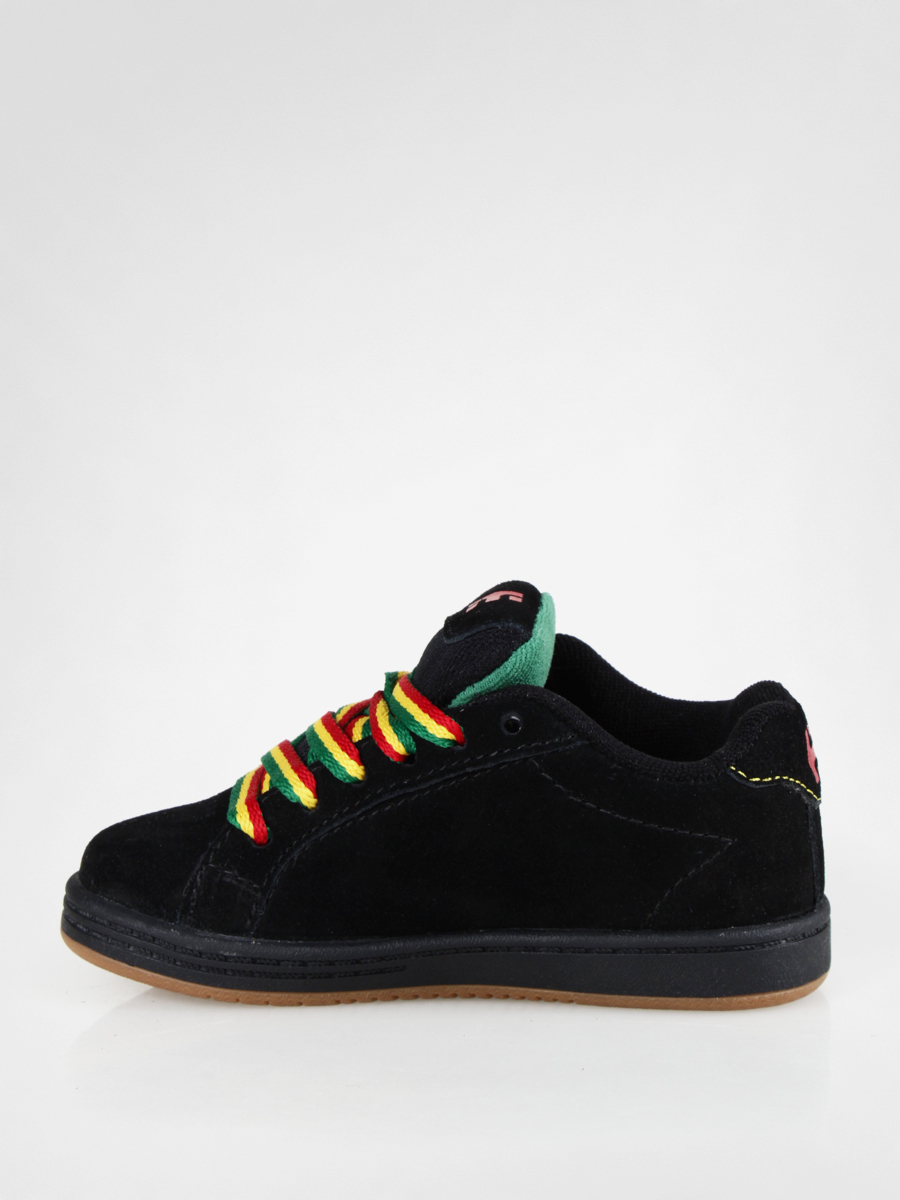 Dziecięce buty Etnies Kids Fader (black/black/gum)