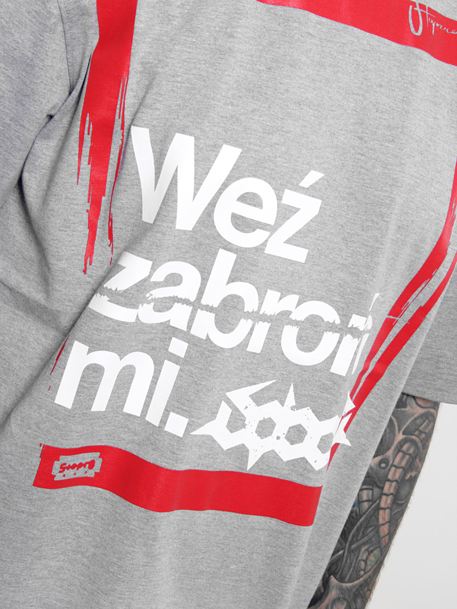 T-Shirt StoProcent Tm Zabroń Mi (mel)