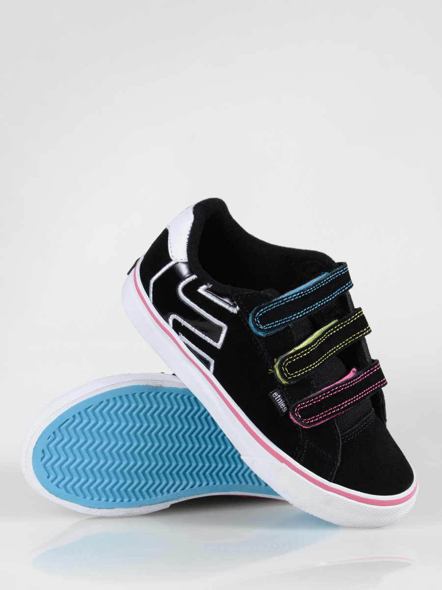 Dziecięce buty Etnies Kids Fader Vulc Strap (black/aloha)