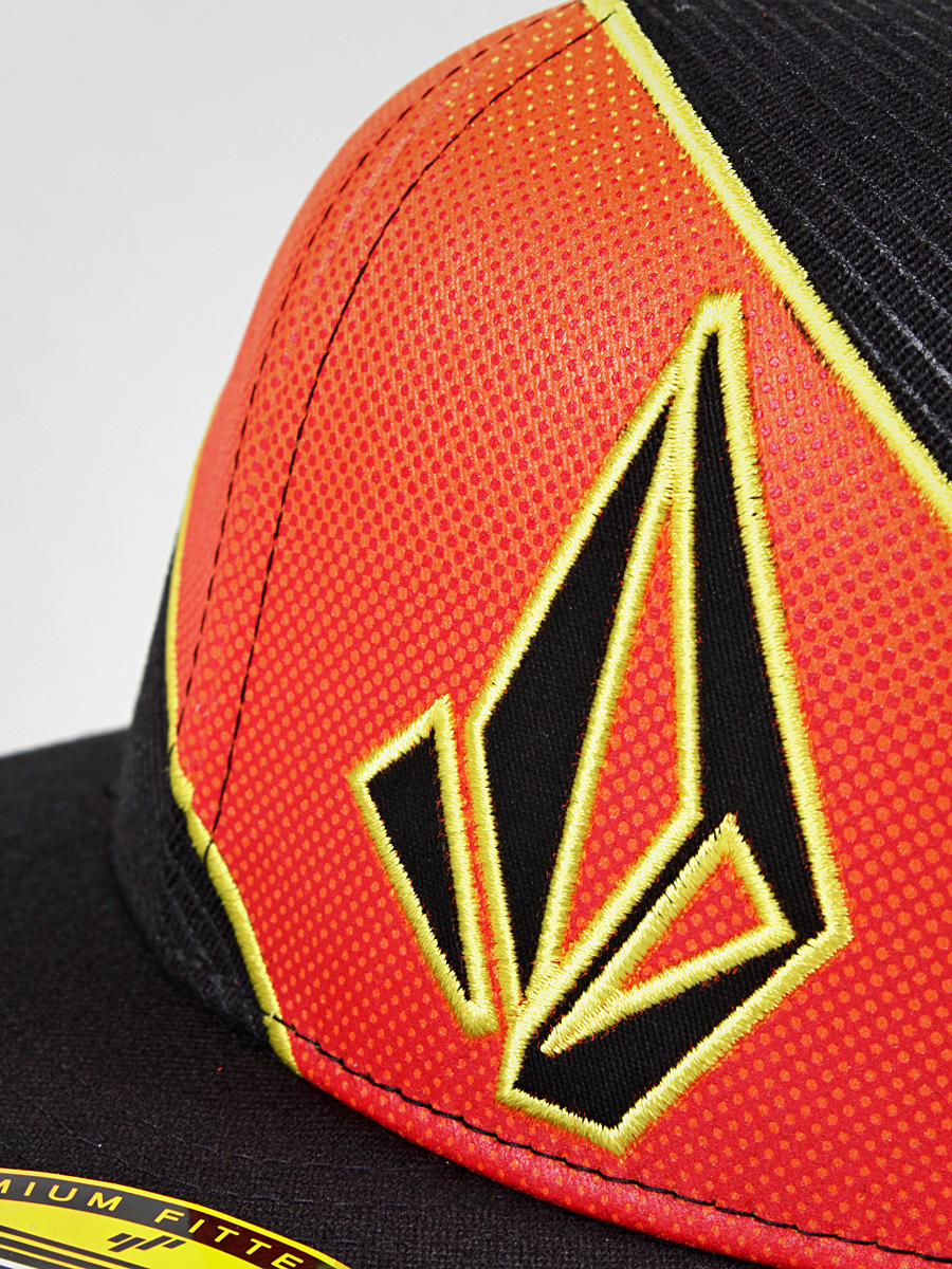 Czapka z daszkiem Volcom Voster 210 Fitted (red)