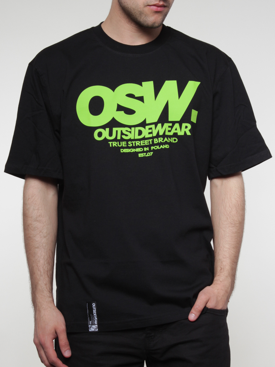 T-Shirt Outsidewear OSW (czarna)