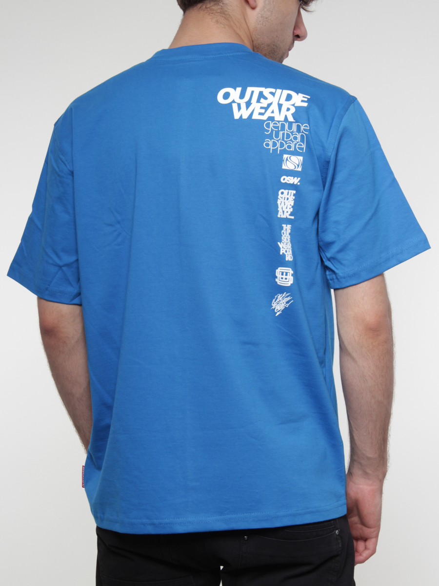 T-Shirt Outsidewear Classic 3 (niebieska)