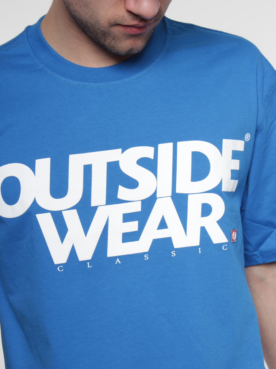 T-Shirt Outsidewear Classic 3 (niebieska)