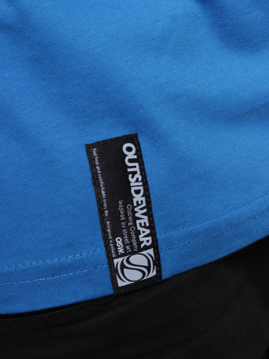 T-Shirt Outsidewear Classic 3 (niebieska)