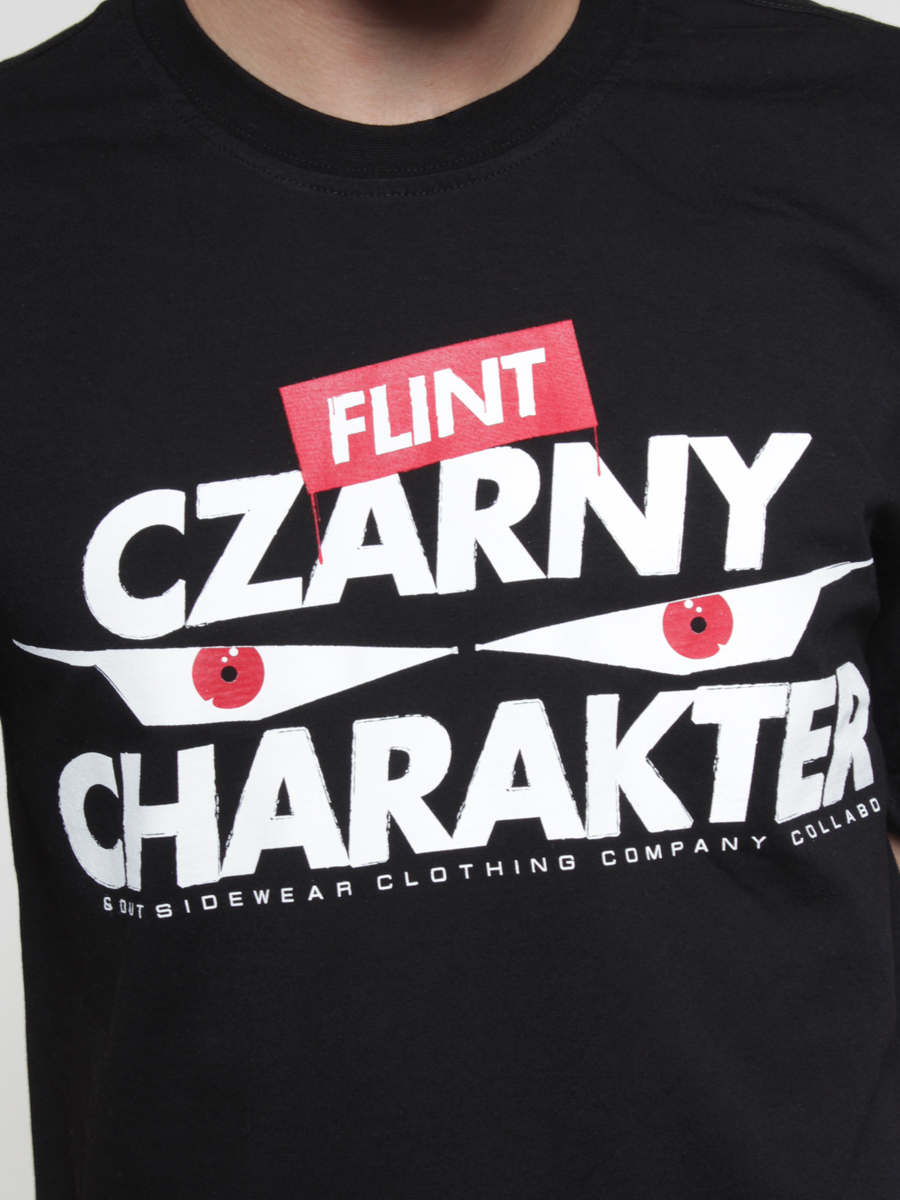T-Shirt Outsidewear Czarny Charakter (czarny)