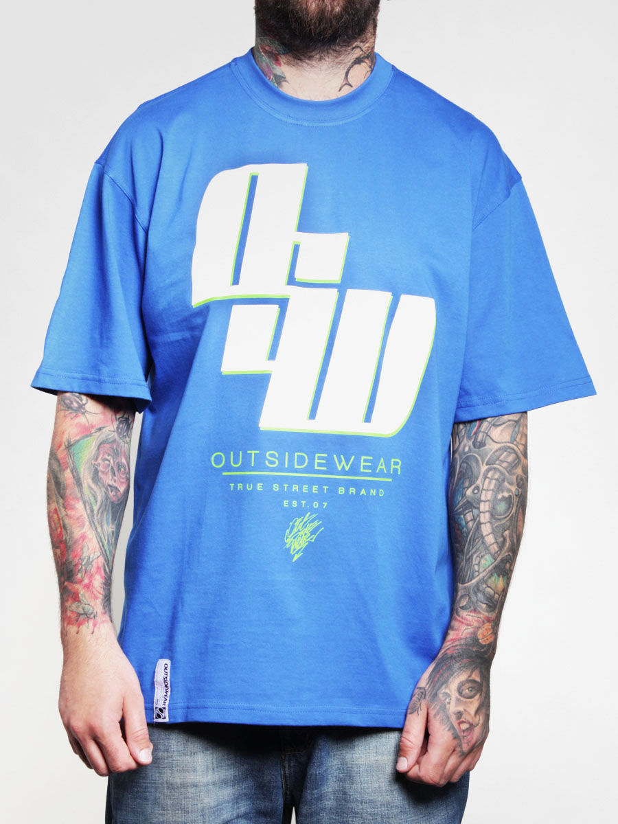 T-Shirt Outsidewear Symbol 2 (niebieska)