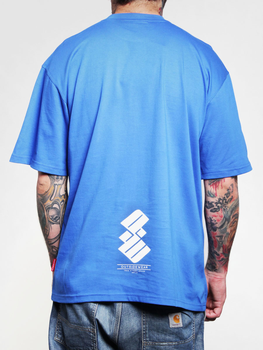 T-Shirt Outsidewear Symbol 2 (niebieska)