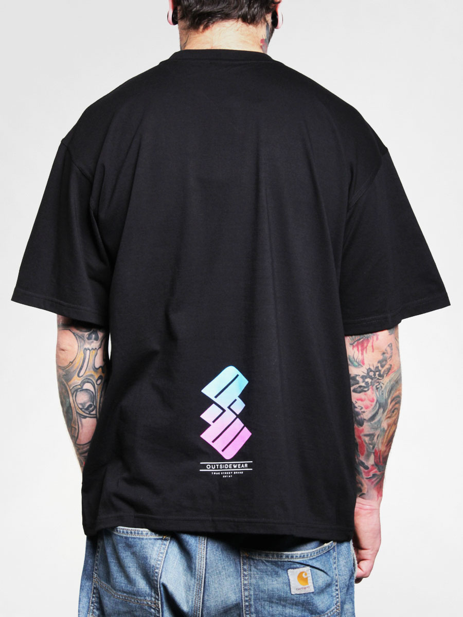 T-Shirt Outsidewear Symbol 2 (czarna)