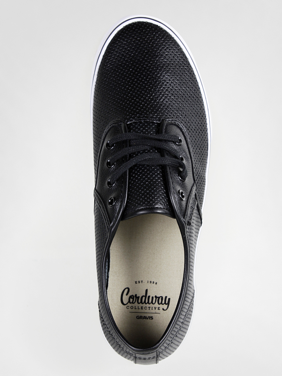 Buty Gravis Slymz Leather (black perf)