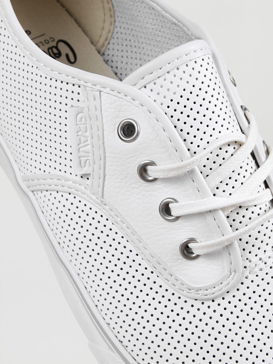 Buty Gravis Slymz Leather (white perf)
