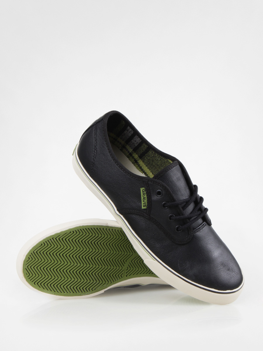 Buty Gravis Slymz Leather (black-pristine)