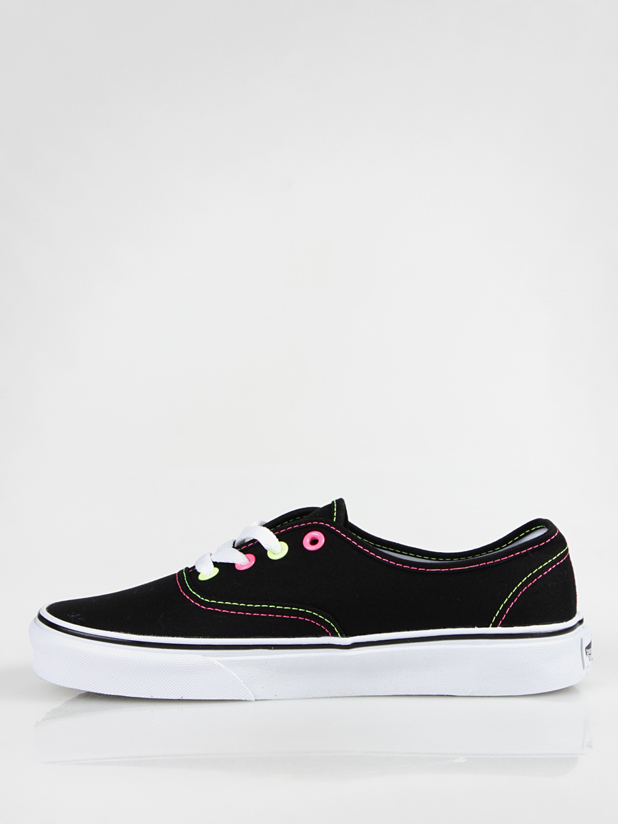 Buty Vans Authentic Neon (black/pink/yellow)