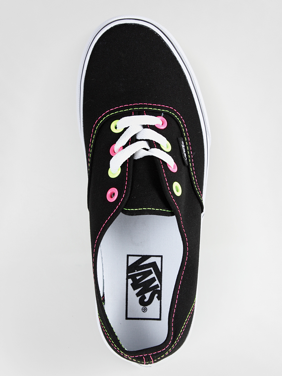 Buty Vans Authentic Neon (black/pink/yellow)