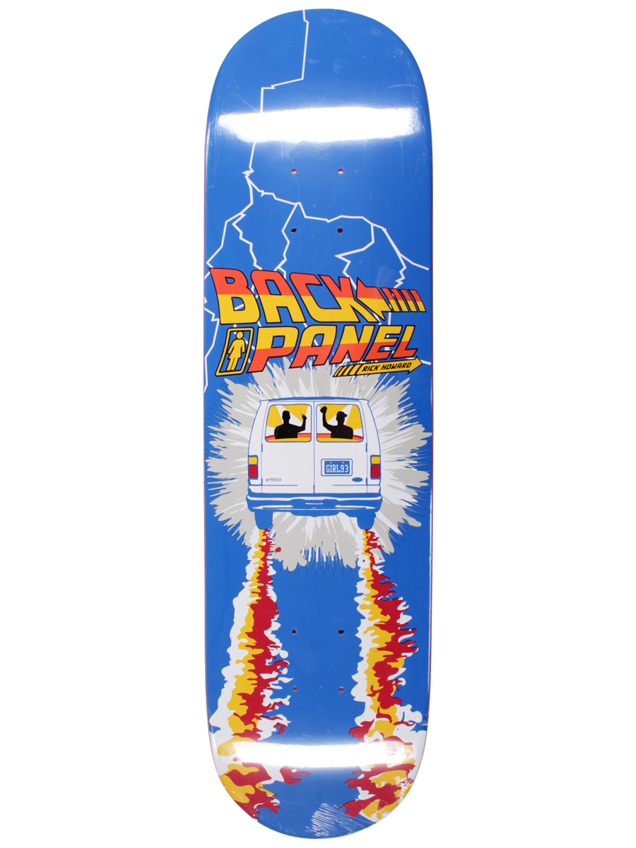 Deck Girl Back Panel Howard 8.125''