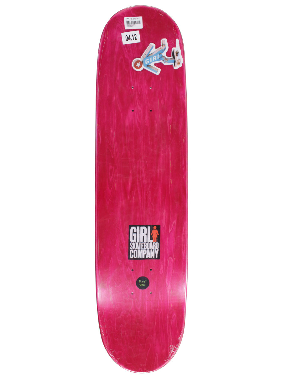 Deck Girl Back Panel Howard 8.125''