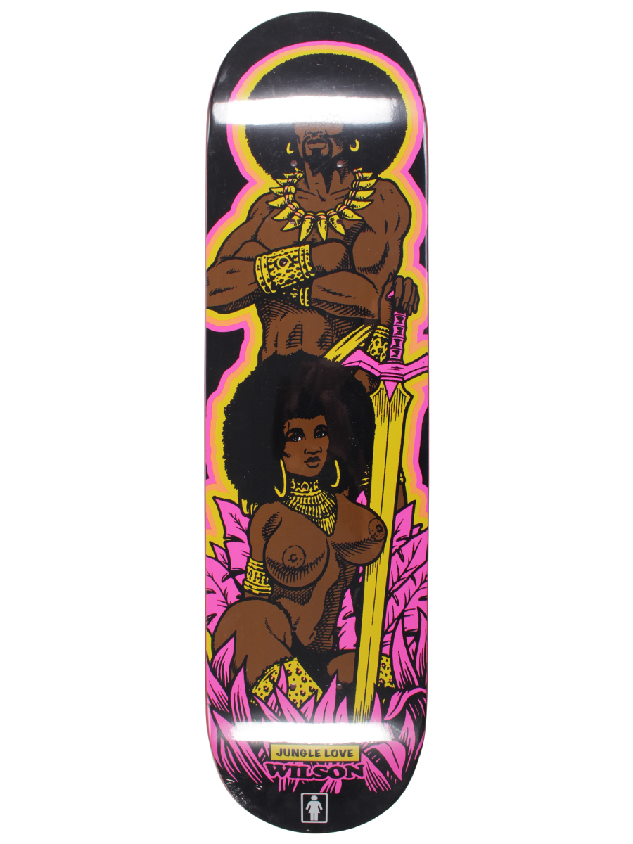 Deck Girl Blacklight Wilson 8.0''