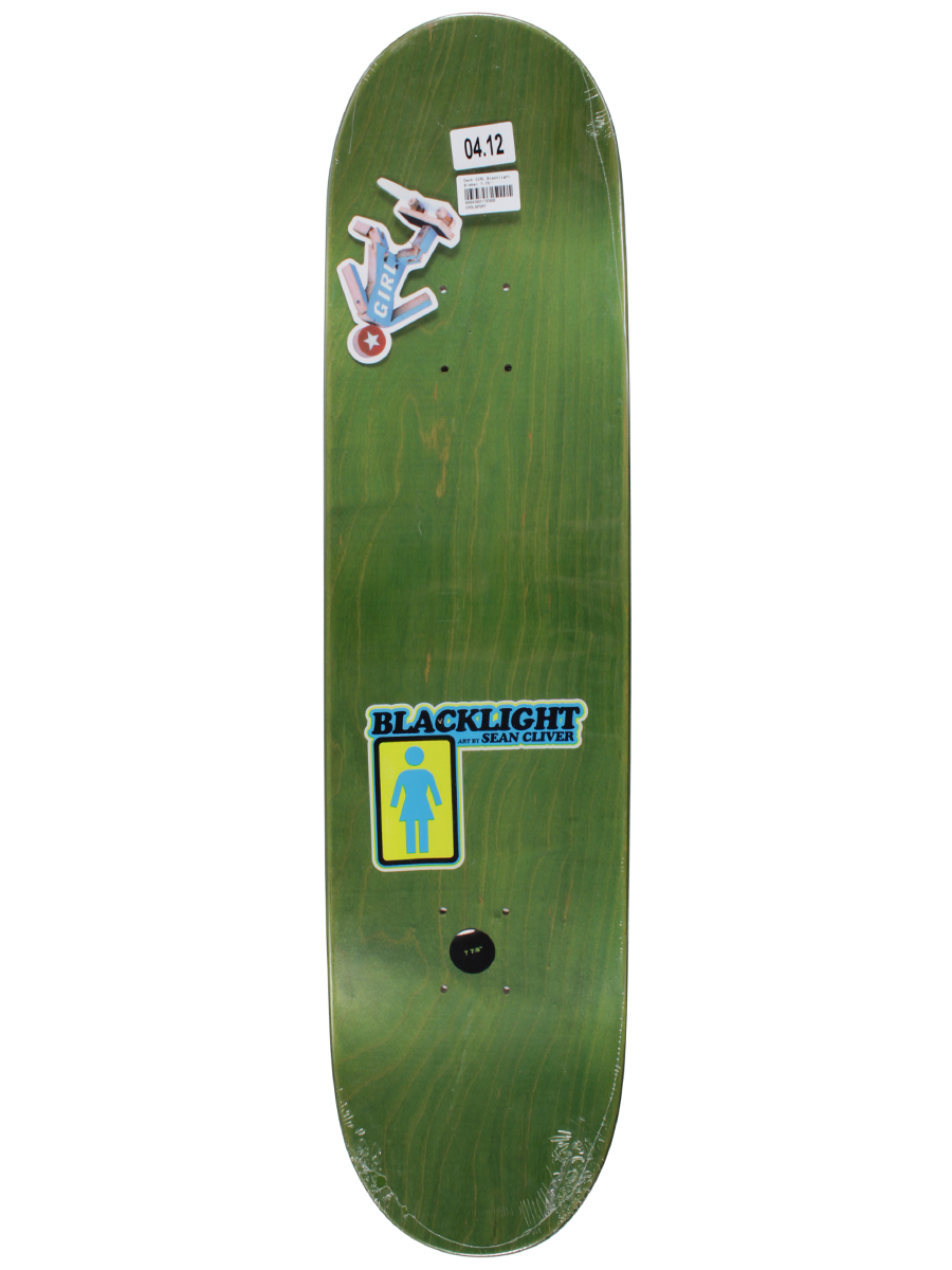 Deck Girl Blacklight Biebel 7.75''