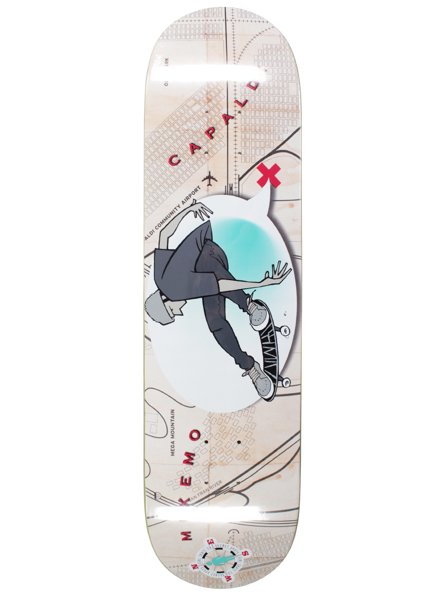 Deck Girl Secret Spot Capaldi 8.0''