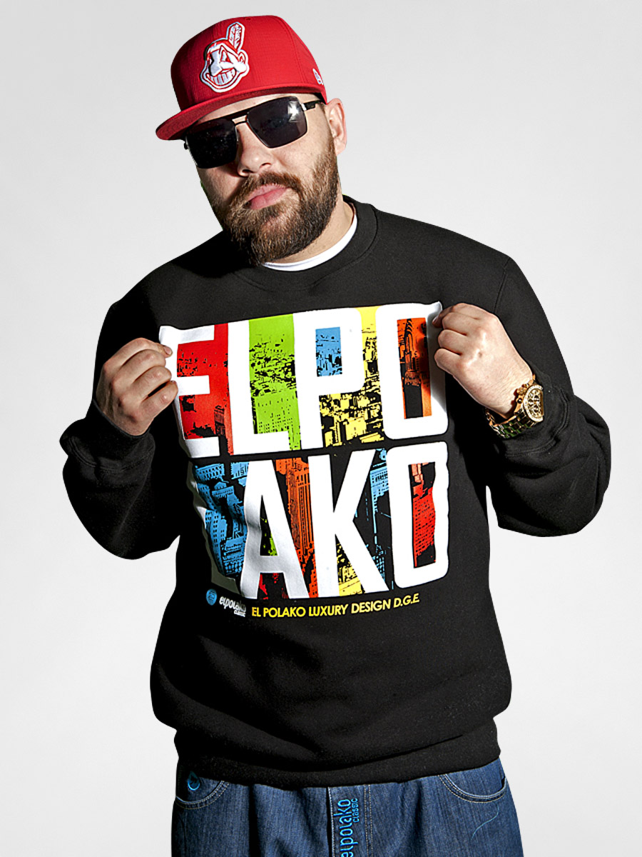 Bluza El Polako Miasto (czarna)
