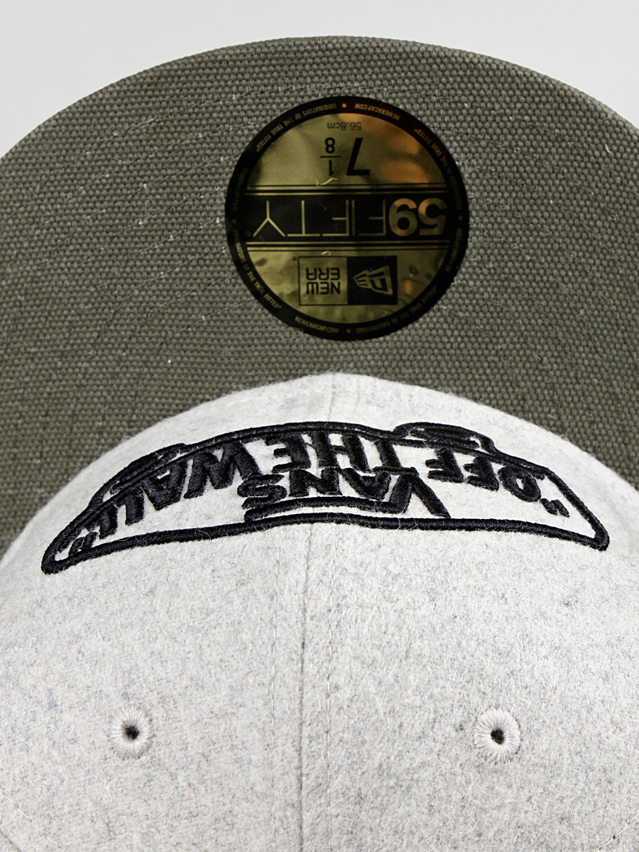Czapka z daszkiem Vans Home Team New Era (grey heather)