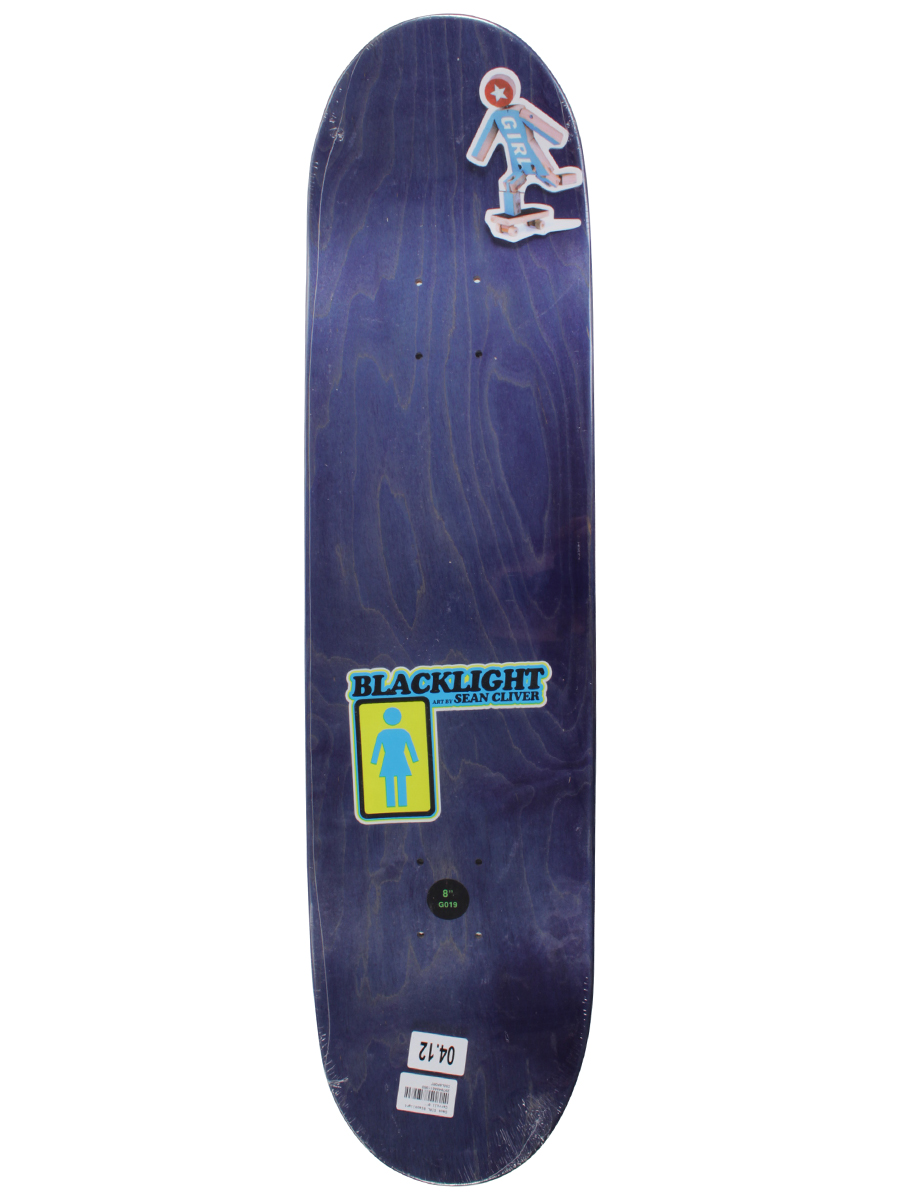 Deck Girl Blacklight Carroll 8.0''