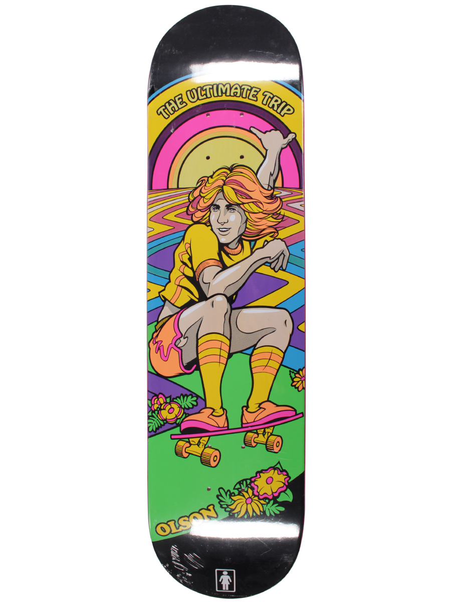 Deck Girl Blacklight Olson 7.75''