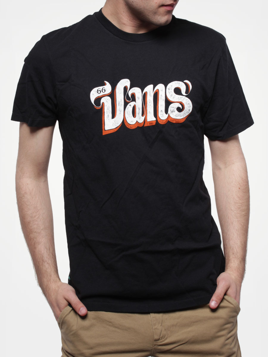 T-shirt Vans Sign Script (black)