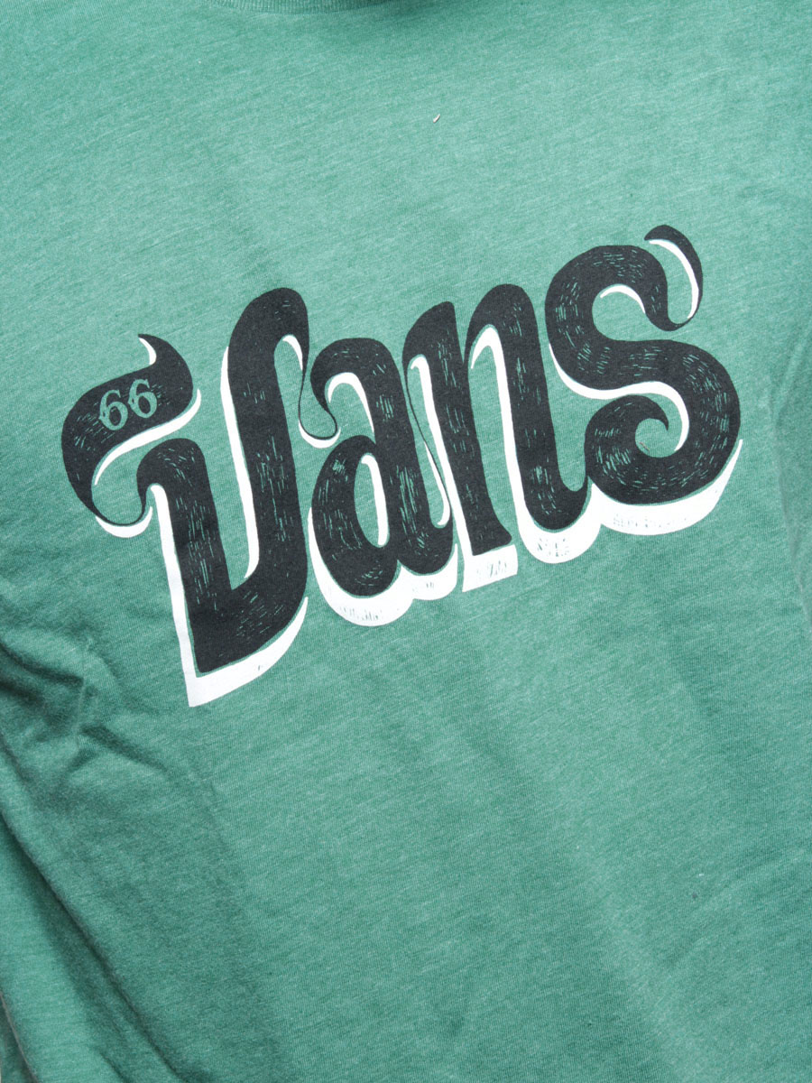 T-shirt Vans Sign Script (newpht)