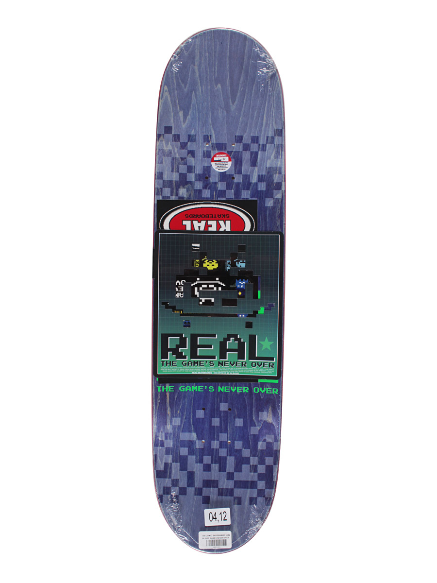 Deck Real Games Never Over 8,18''