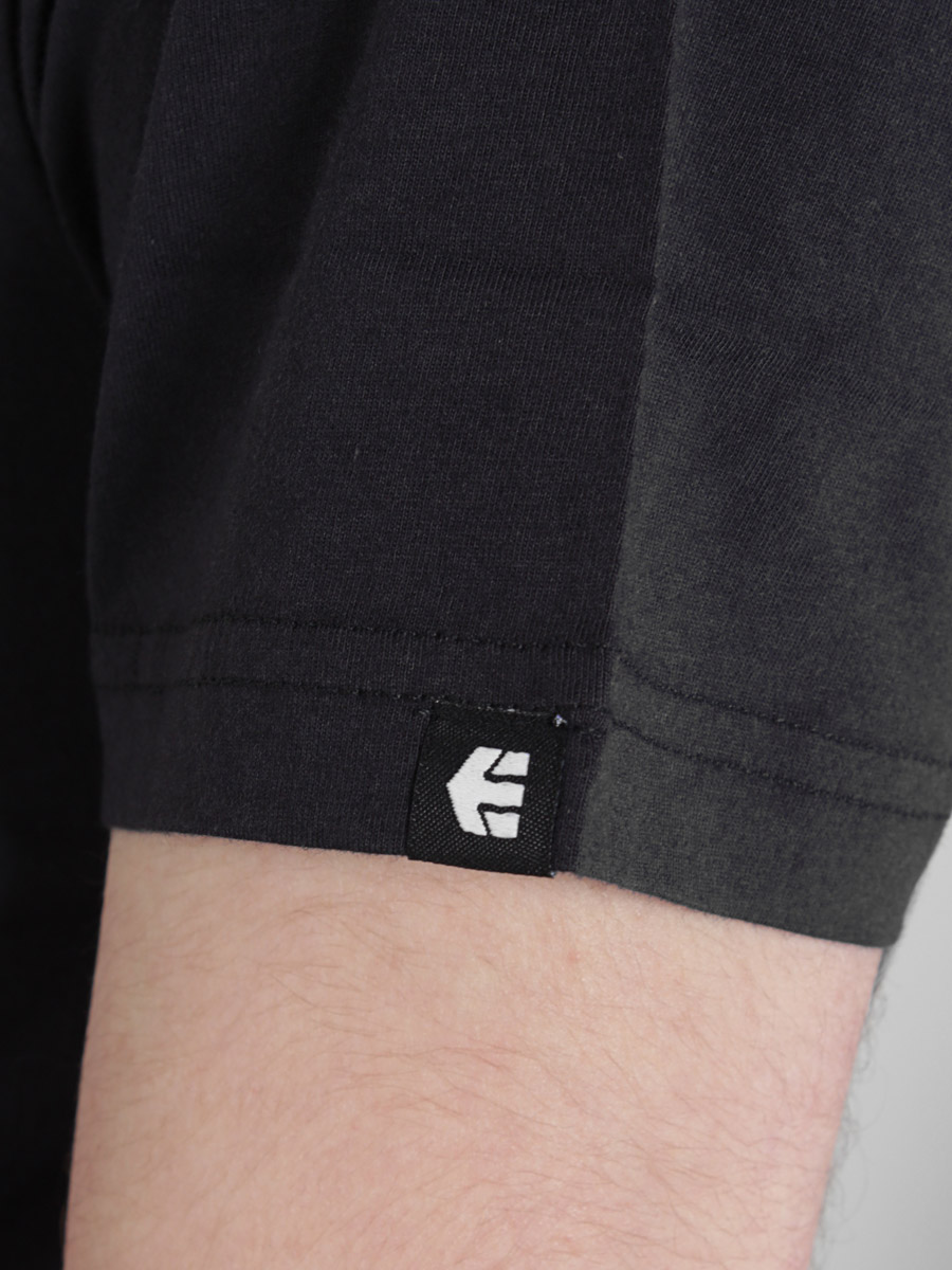 T-Shirt Etnies Stencil Box (black/white)