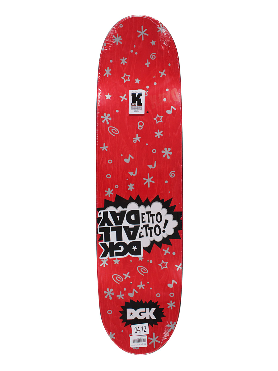 Deck DGK Kalis Yo Ghetto Ghetto 8.25''