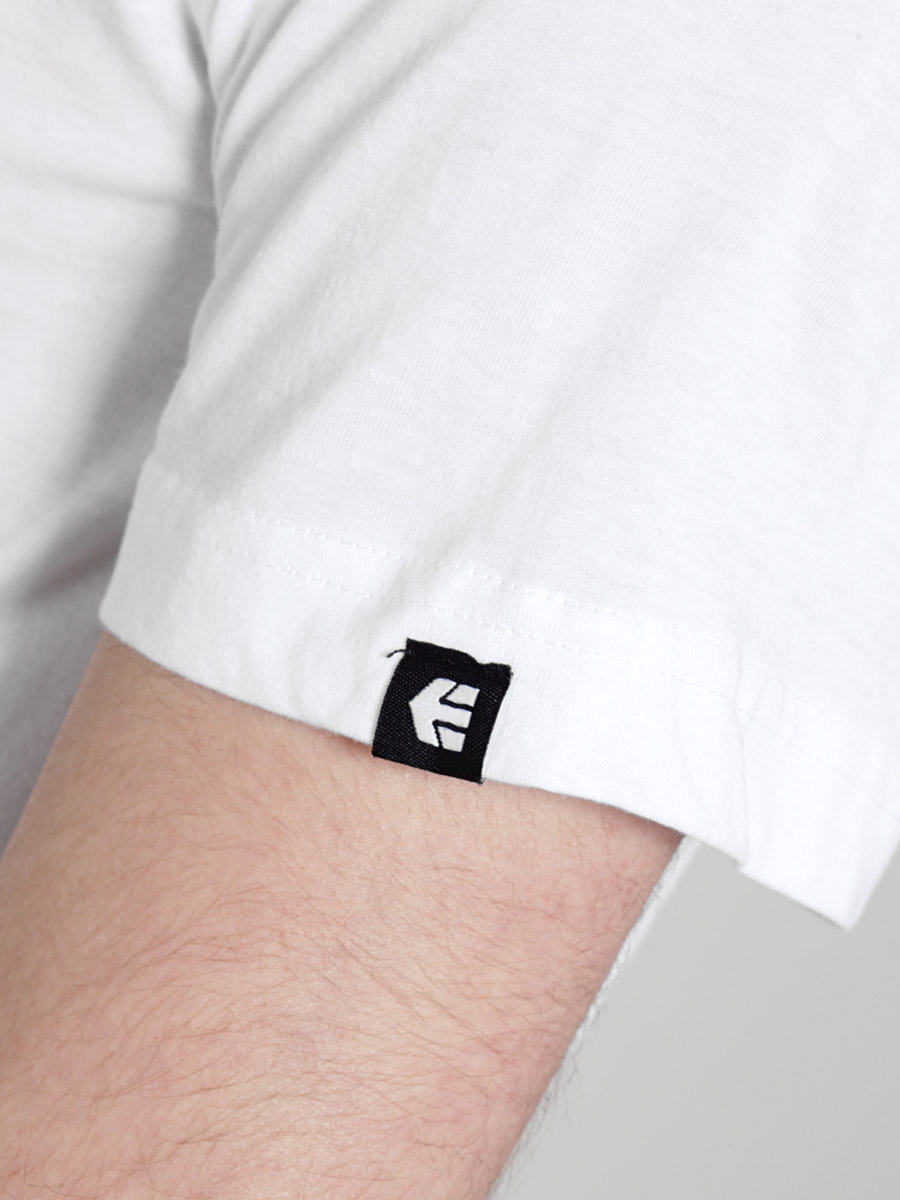 T-Shirt Etnies Corporate (white/grey)