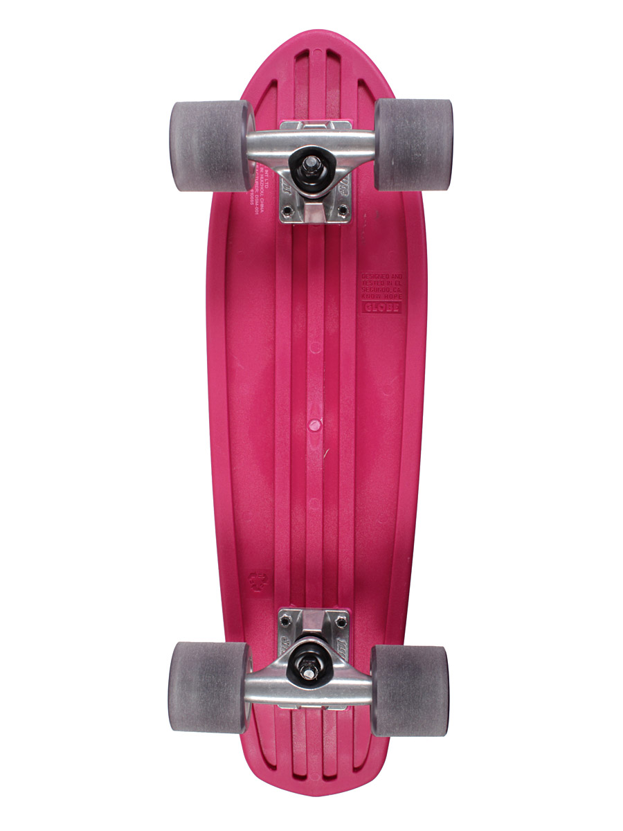 Cruiser Globe Bantam Retro Ripper (pink/raw/clear black)