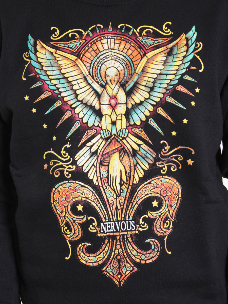 Bluza Nervous Crew Dove (black)