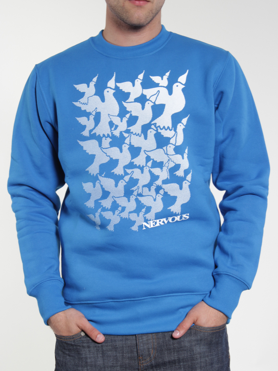 Bluza Nervous Crew Herd (blue)