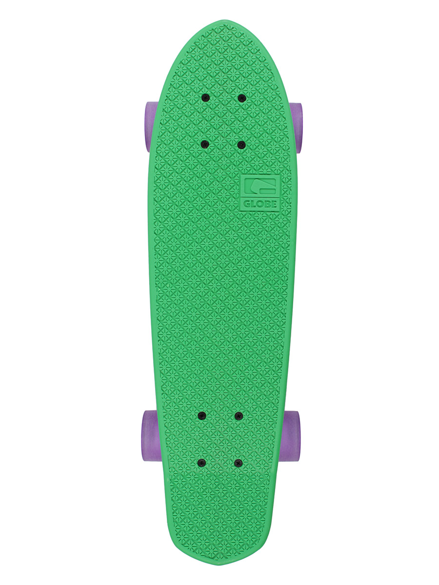 Cruiser Globe Bantam Retro Ripper (green/raw/clear purple)