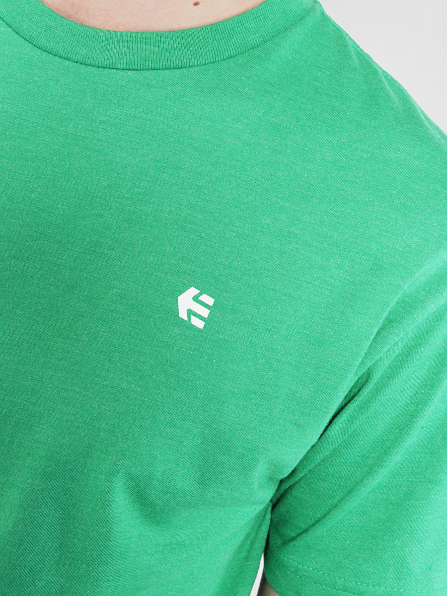 T-Shirt Etnies Small Icon (green/heather)