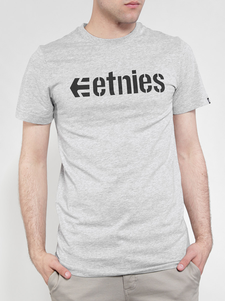 T-Shirt Etnies Corporate (grey heather)