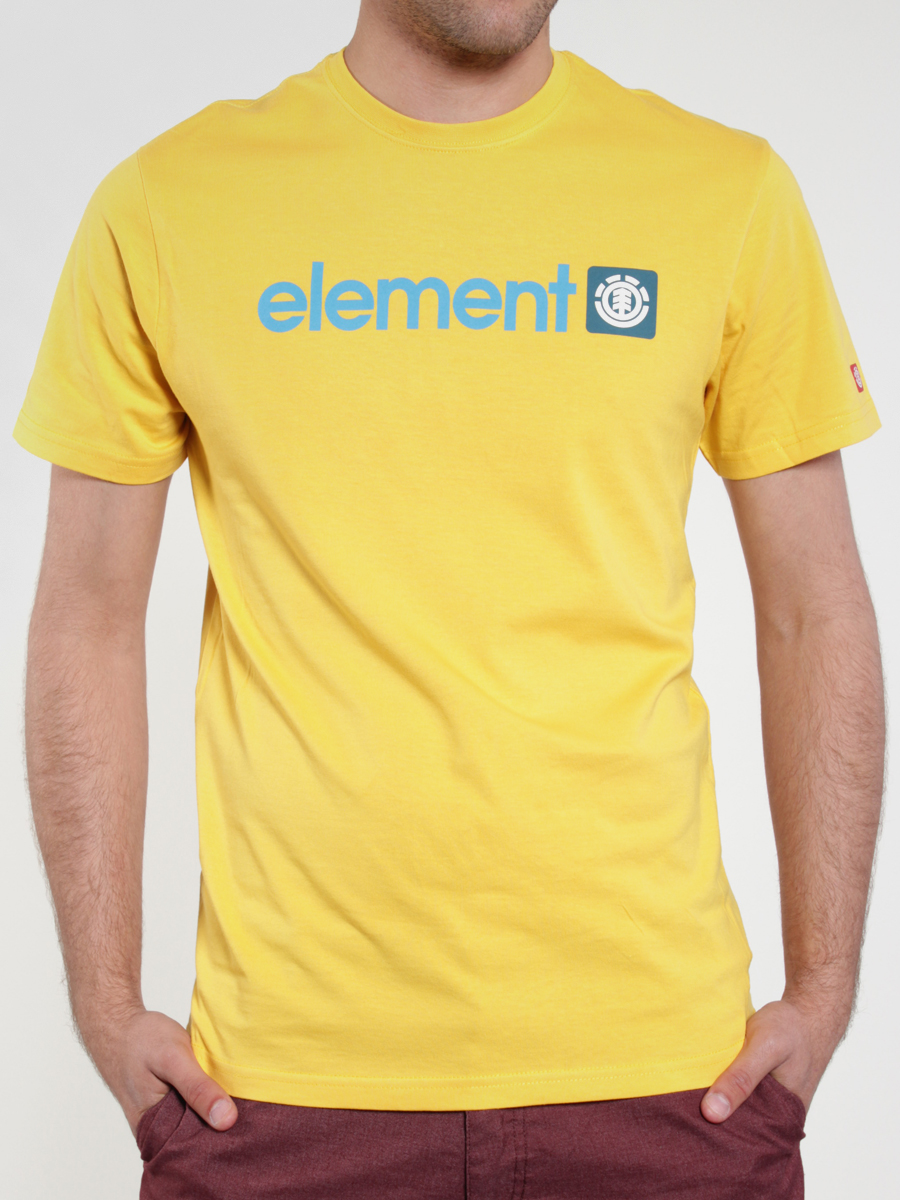 T-Shirt Element Logo (lemon drop)