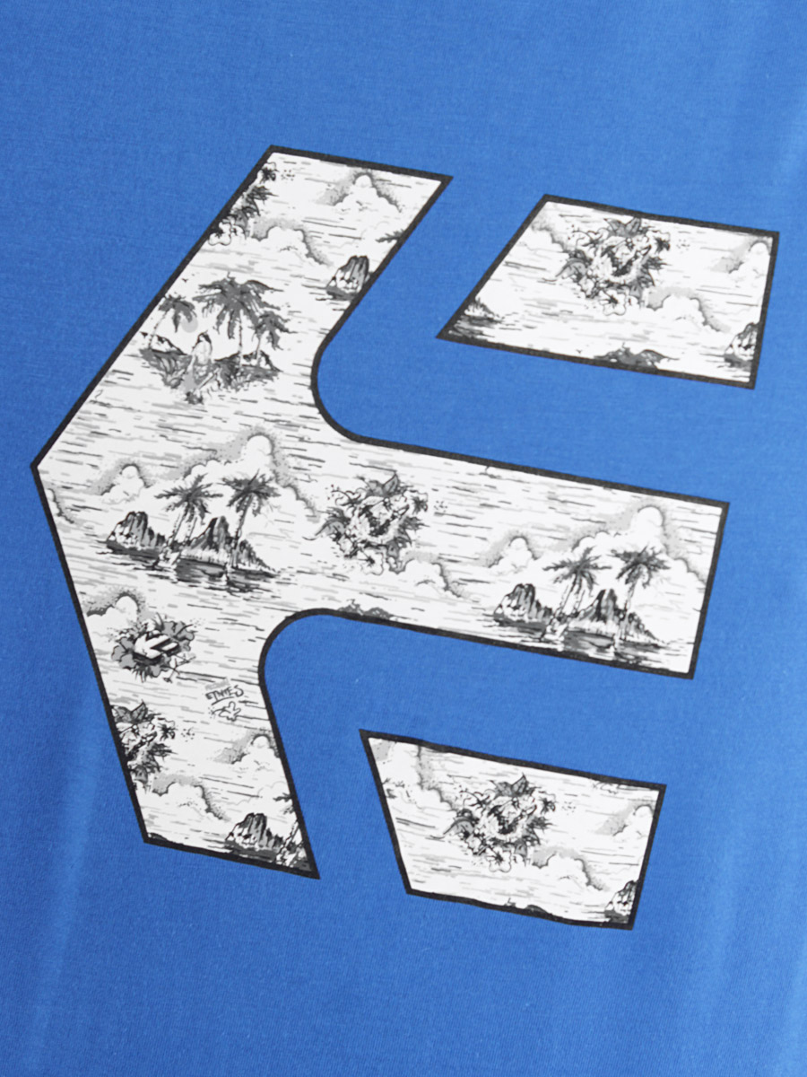 T-Shirt Etnies Icon Fill 2 (royal)