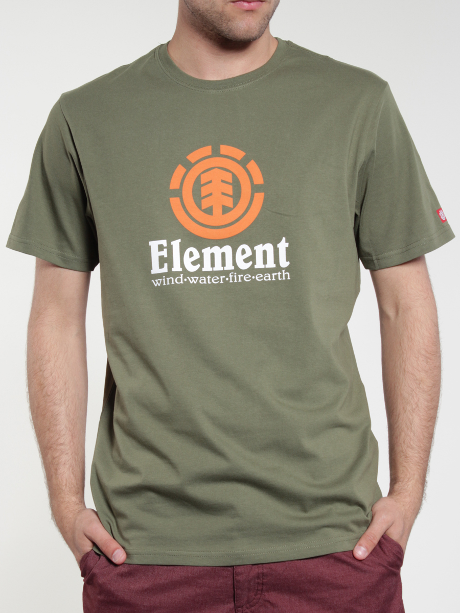 T-Shirt Element Vertical (army)