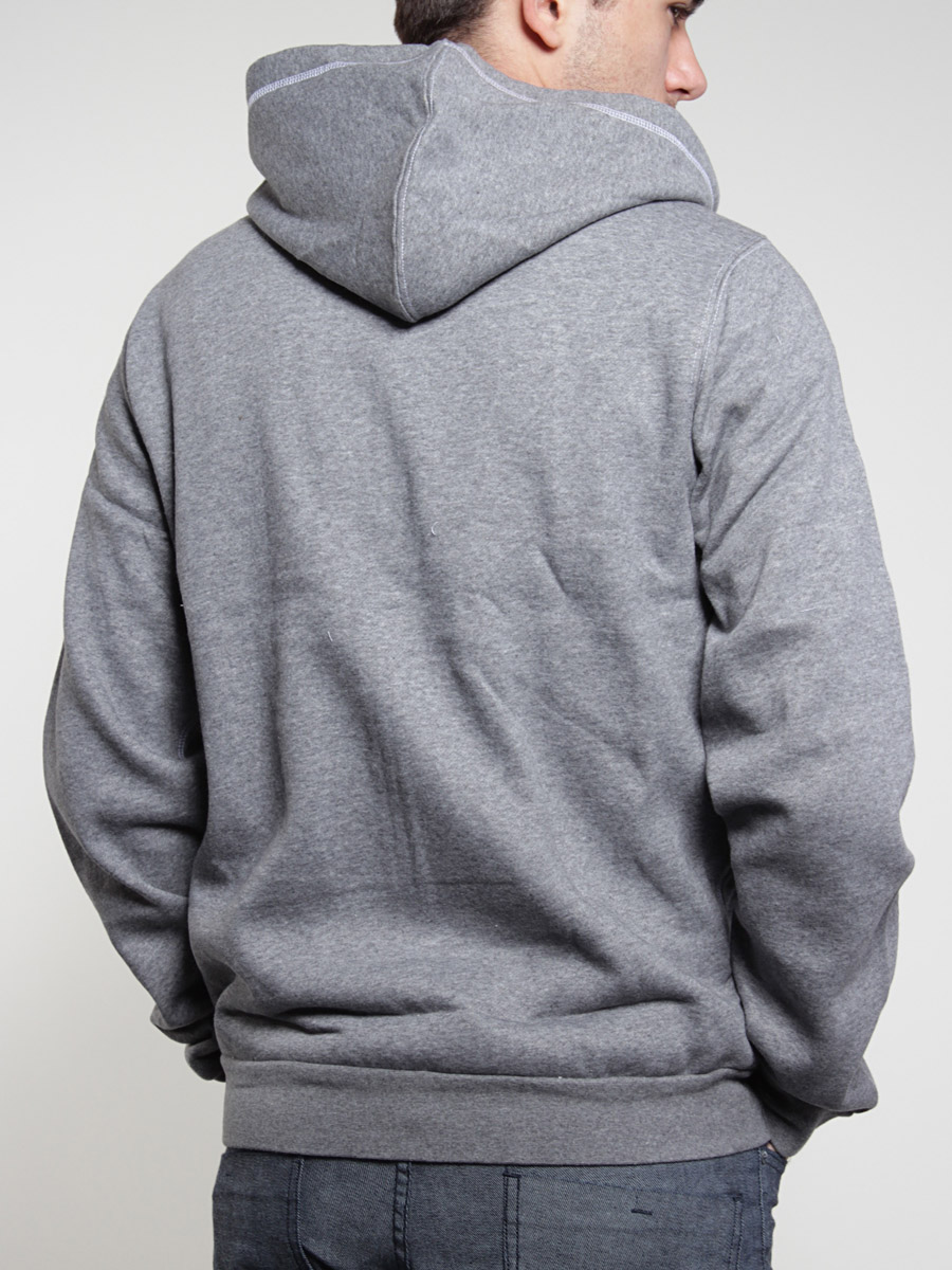 Bluza z kapturem Etnies Corporate Zip (grey/heather)