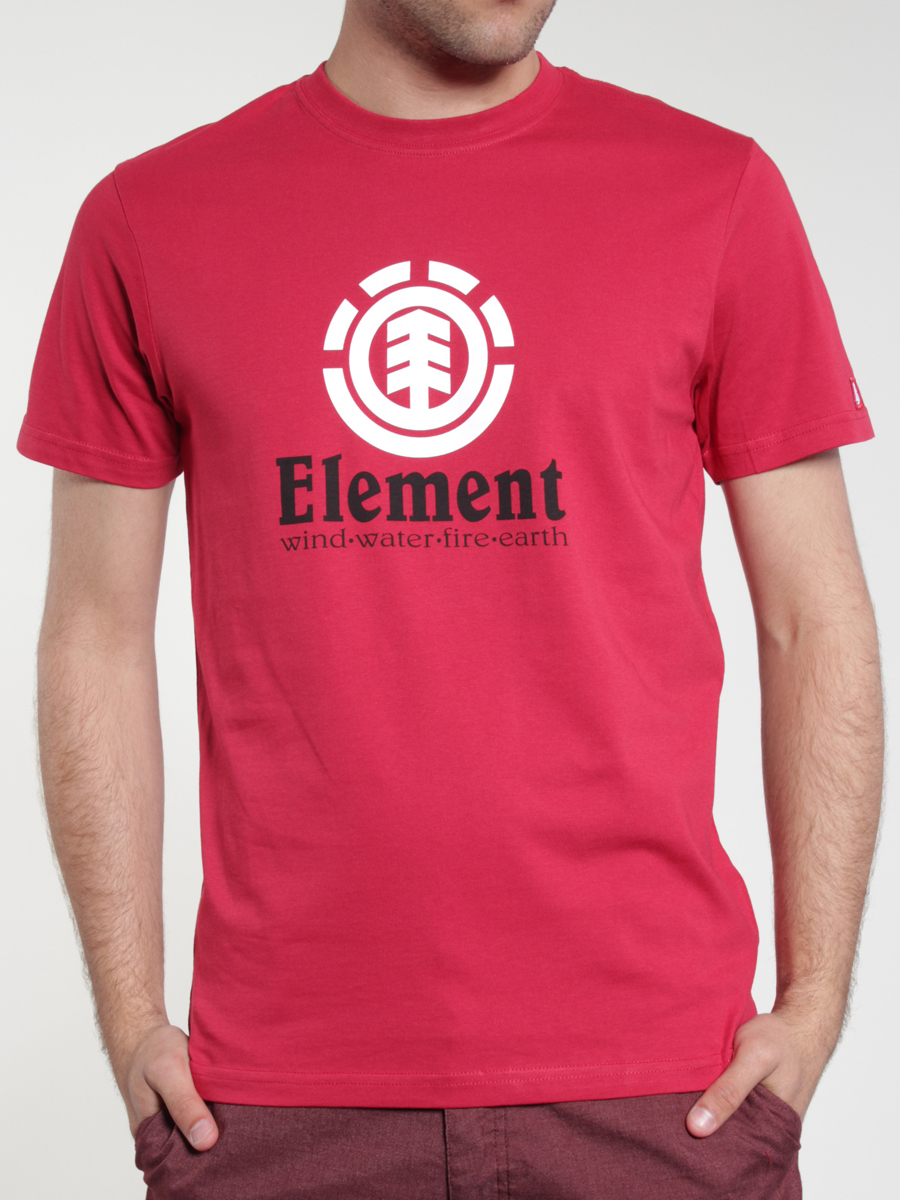 T-Shirt Element Vertical (red)