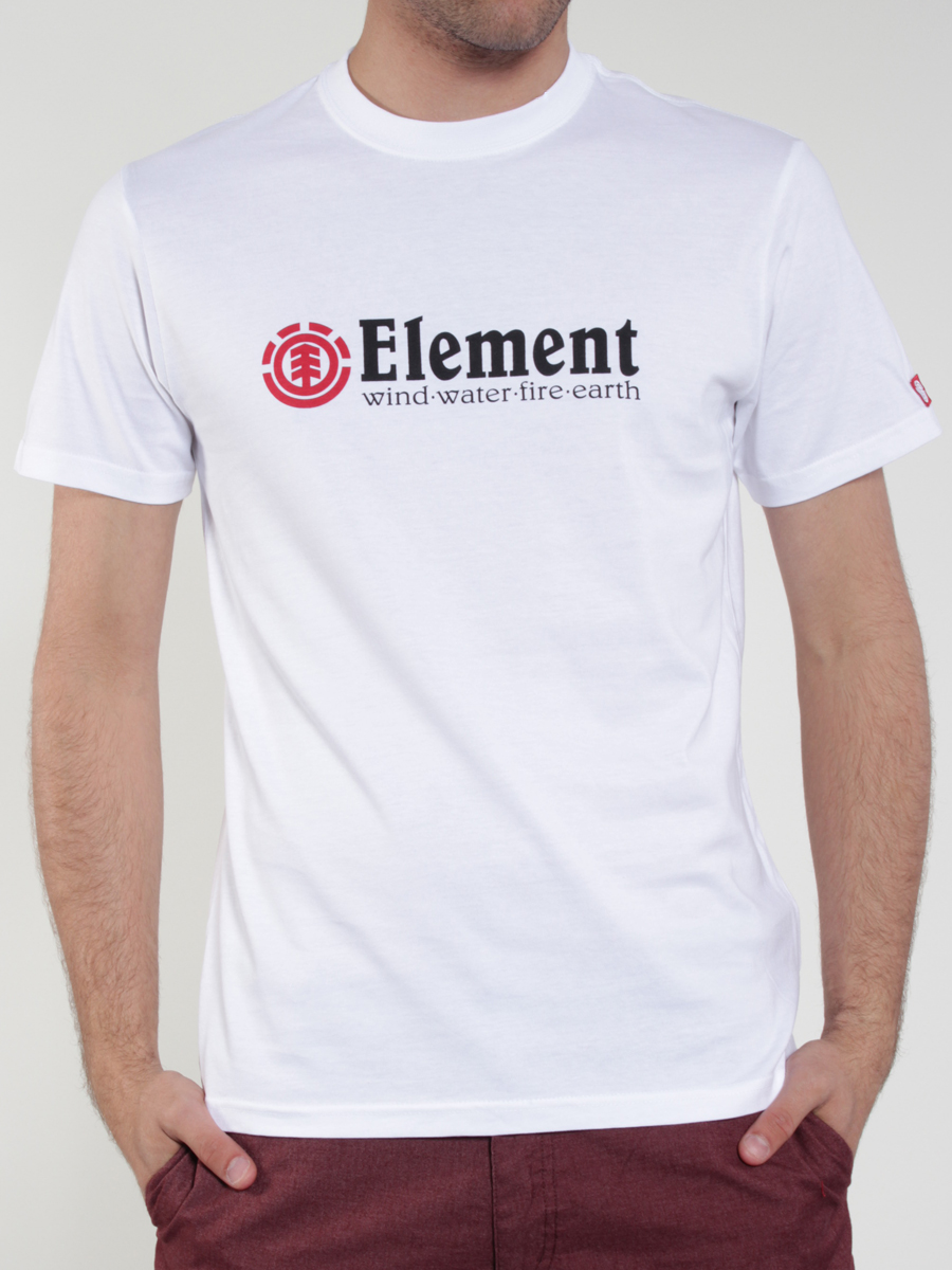 T-Shirt Element Horizontal (white)